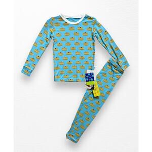 NWT Kickee Pants Jelly Donut PJ Set, Size 5